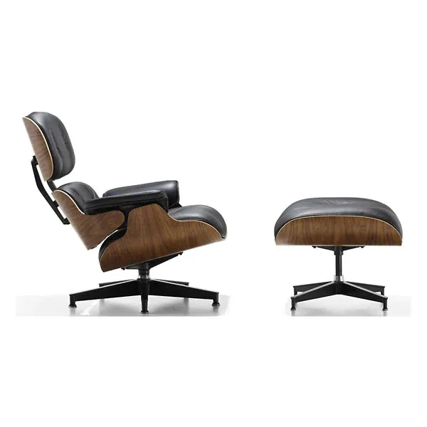 Eames Lounge Chair with Ottoman by Charles & Ray Eames for Herman Miller Tall