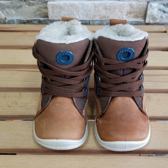 ECCO Kids First Mid Cut Lace Boot