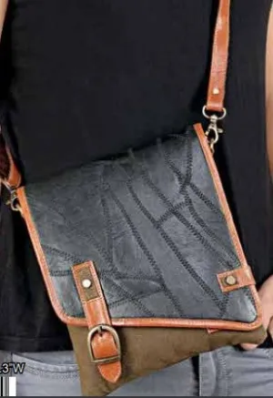 Empire Black Leather Bag