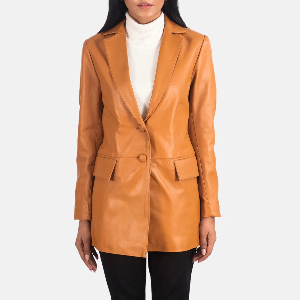 Epoch Leather Blazer