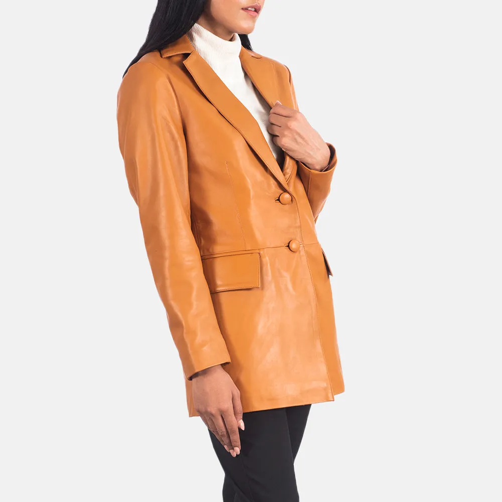 Epoch Leather Blazer