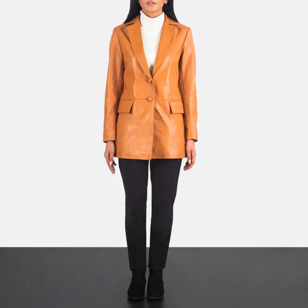 Epoch Leather Blazer
