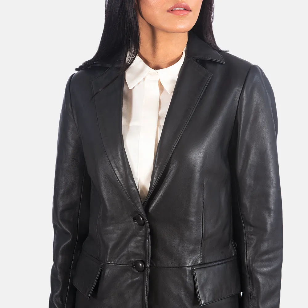 Epoch Leather Blazer