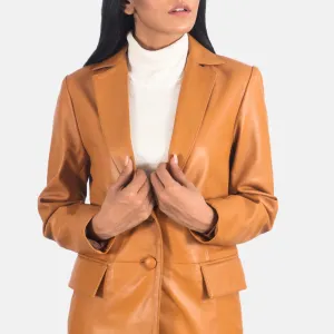 Epoch Leather Blazer
