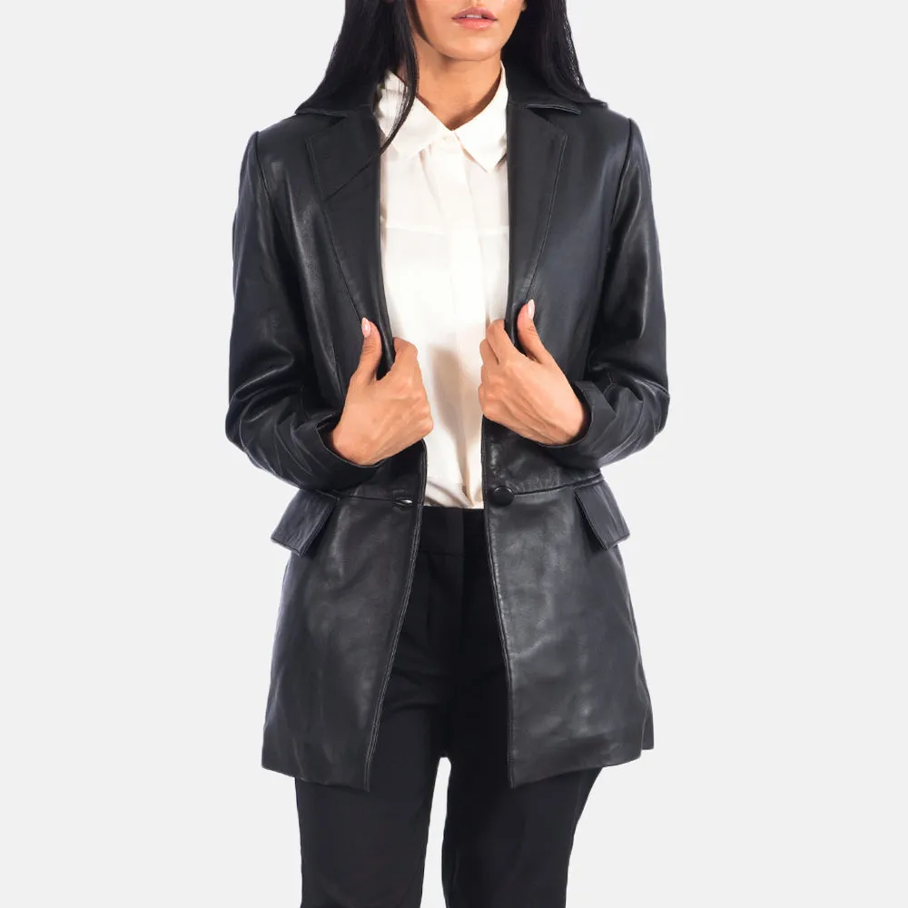 Epoch Leather Blazer