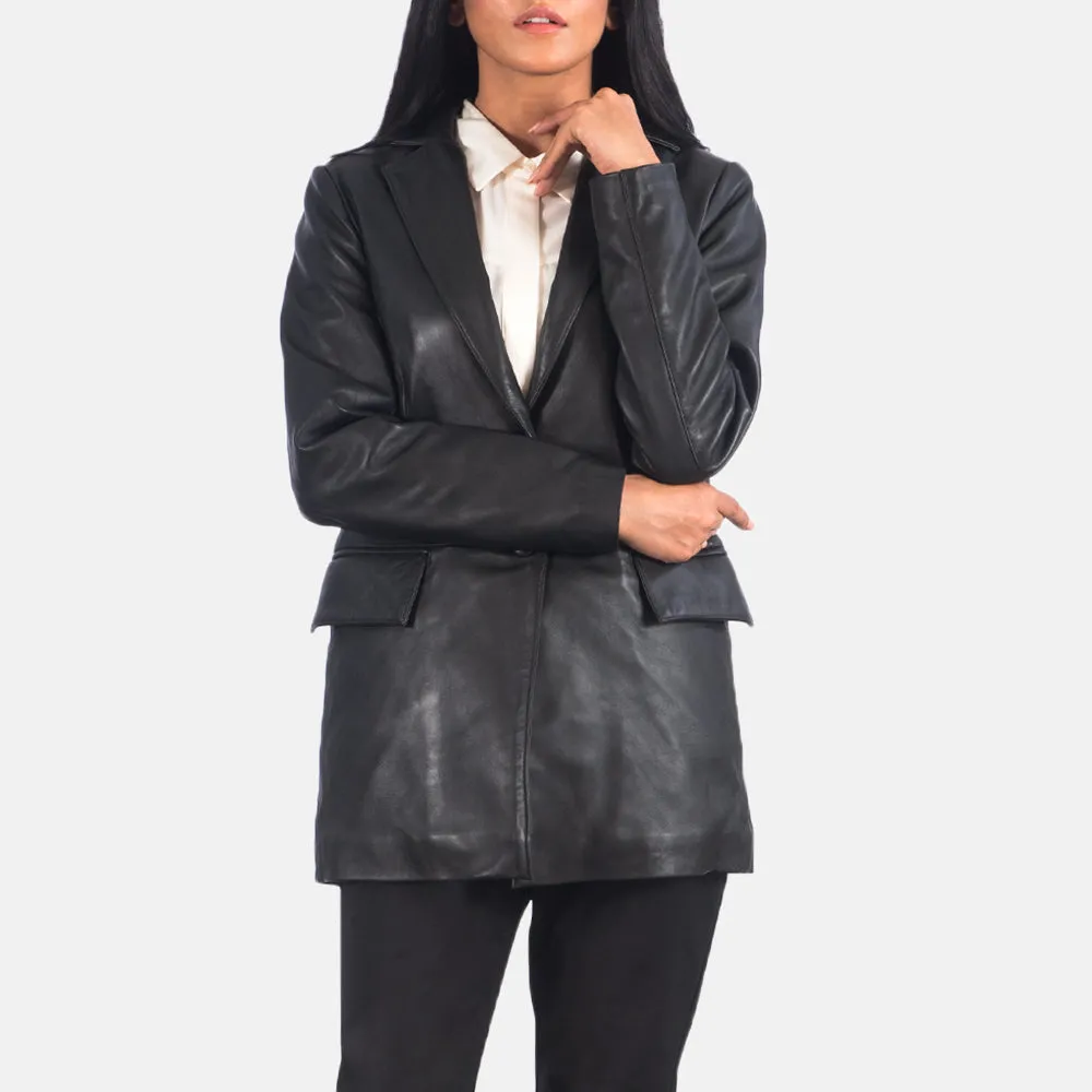Epoch Leather Blazer