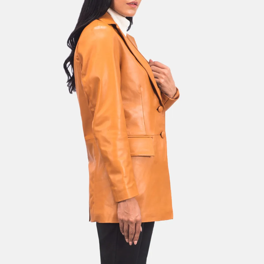 Epoch Leather Blazer