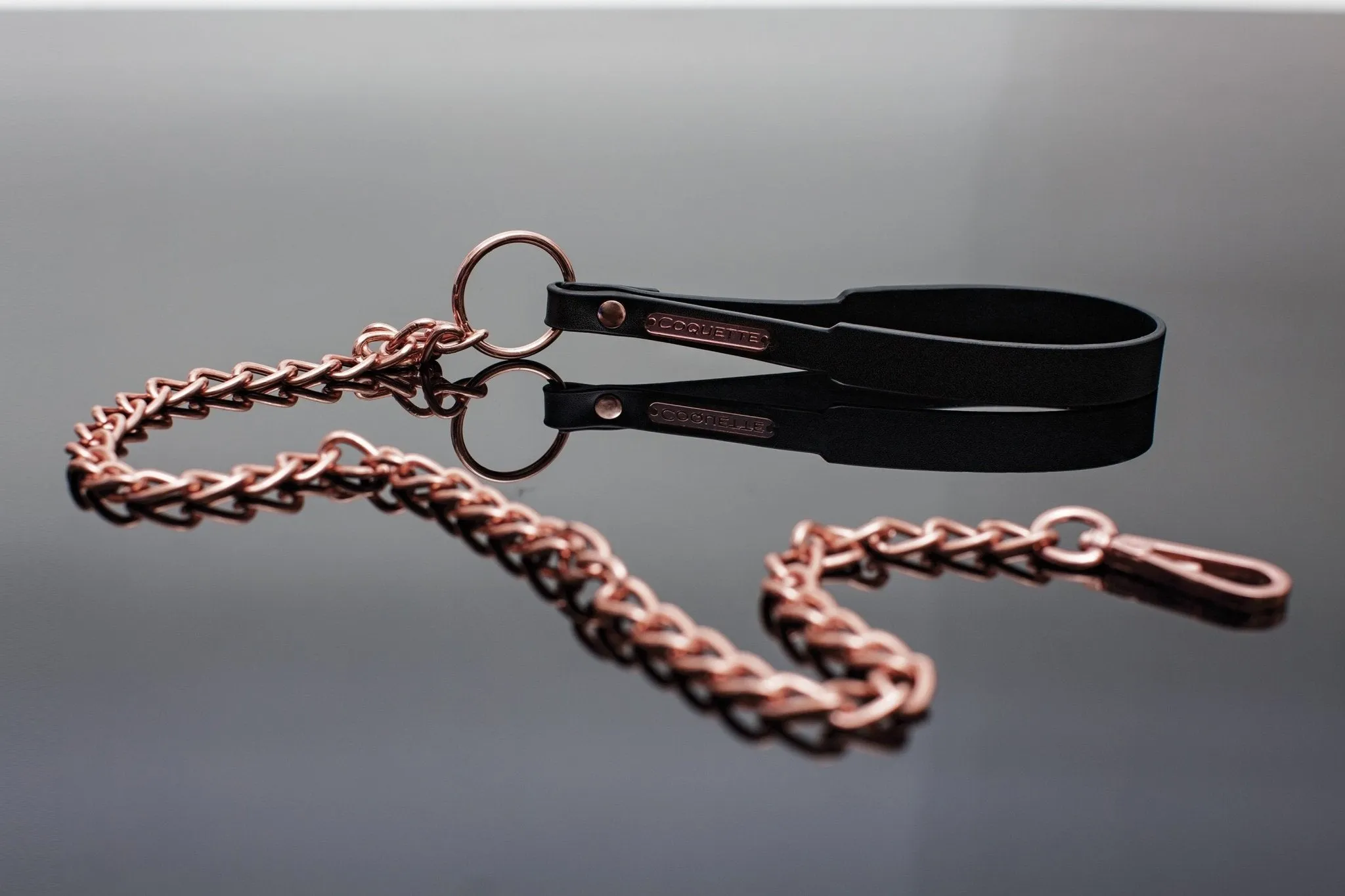 Erotic Faux Leather Leash Harness