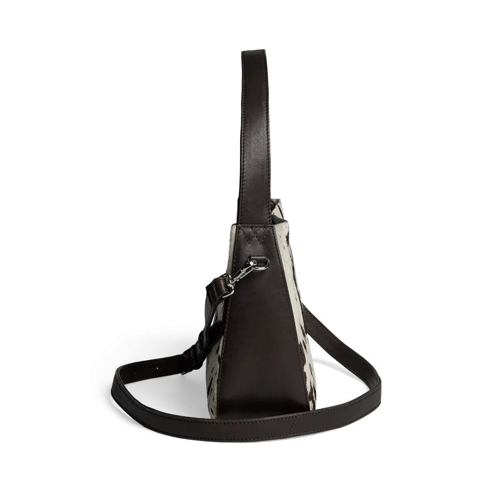 EsaMBG Crossbody Bag, Cow Print - Pre-order