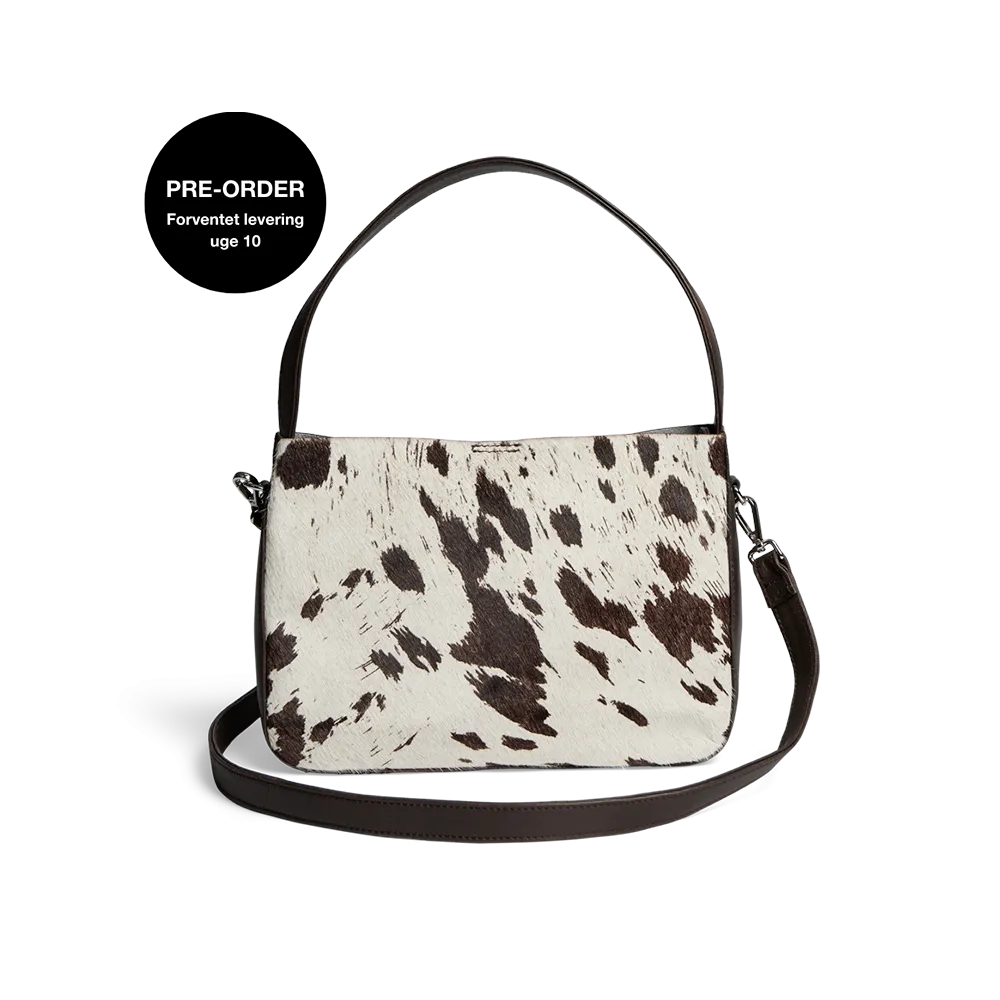 EsaMBG Crossbody Bag, Cow Print - Pre-order