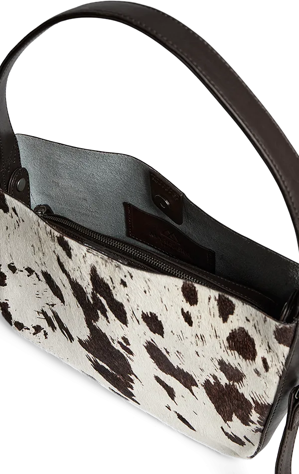 EsaMBG Crossbody Bag, Cow Print - Pre-order
