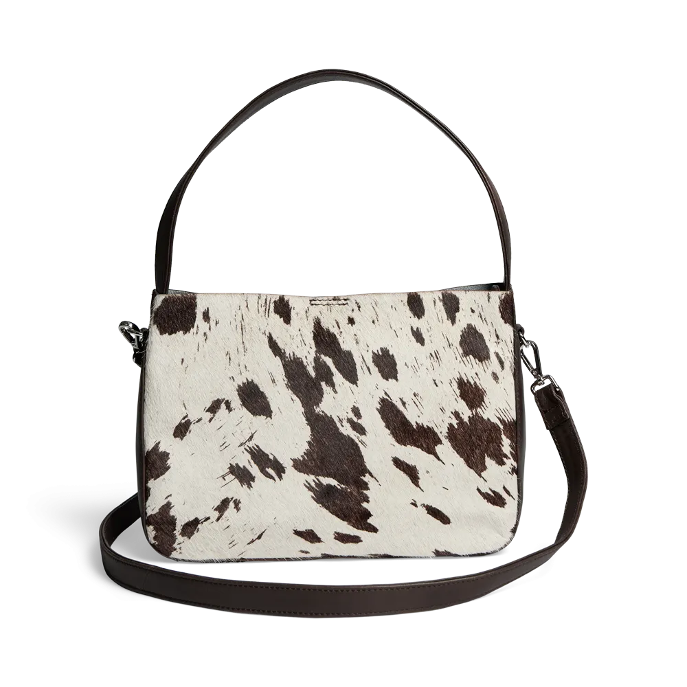 EsaMBG Crossbody Bag, Cow Print - Pre-order