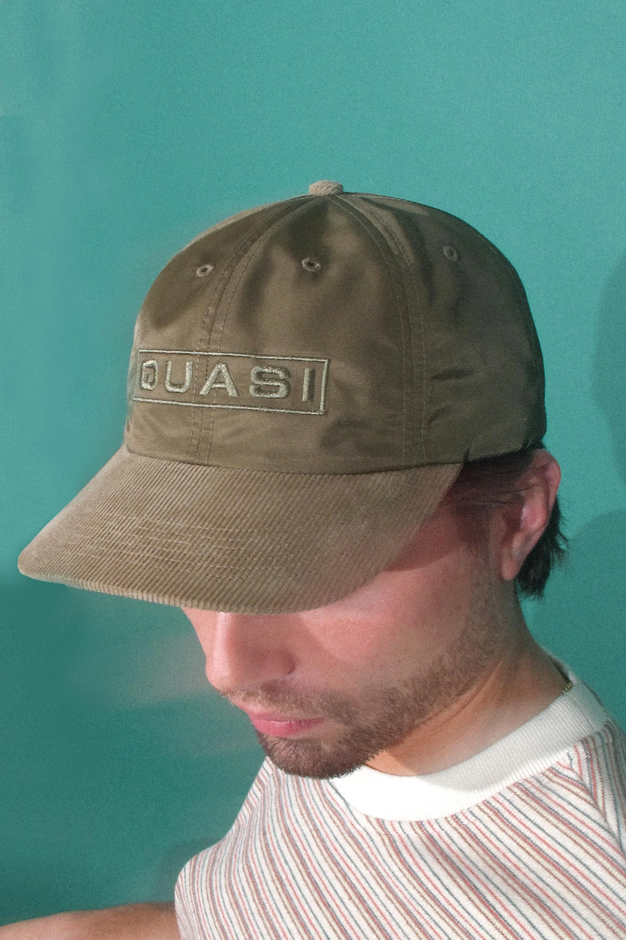 Eurotext 6 Panel Hat (Olive)
