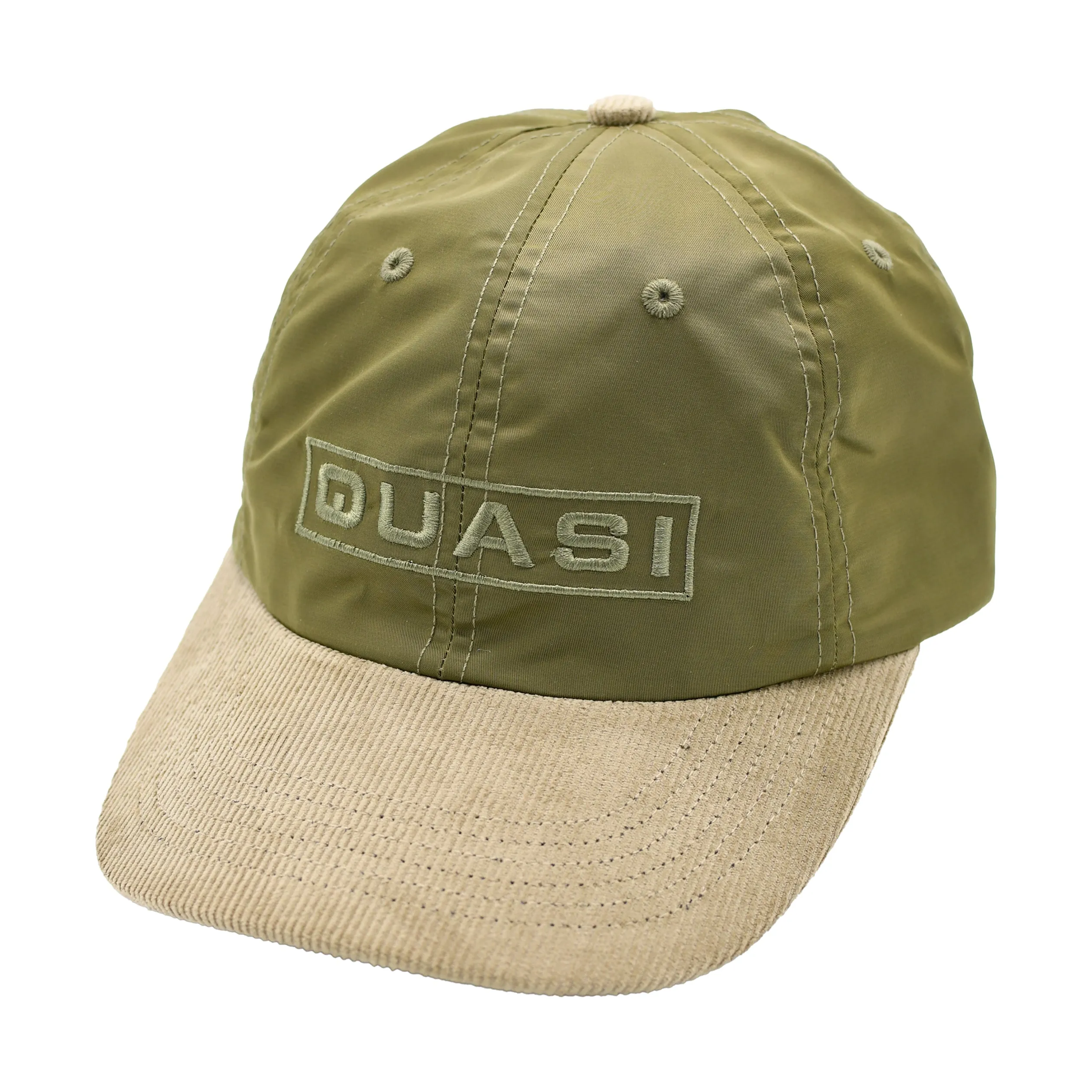 Eurotext 6 Panel Hat (Olive)