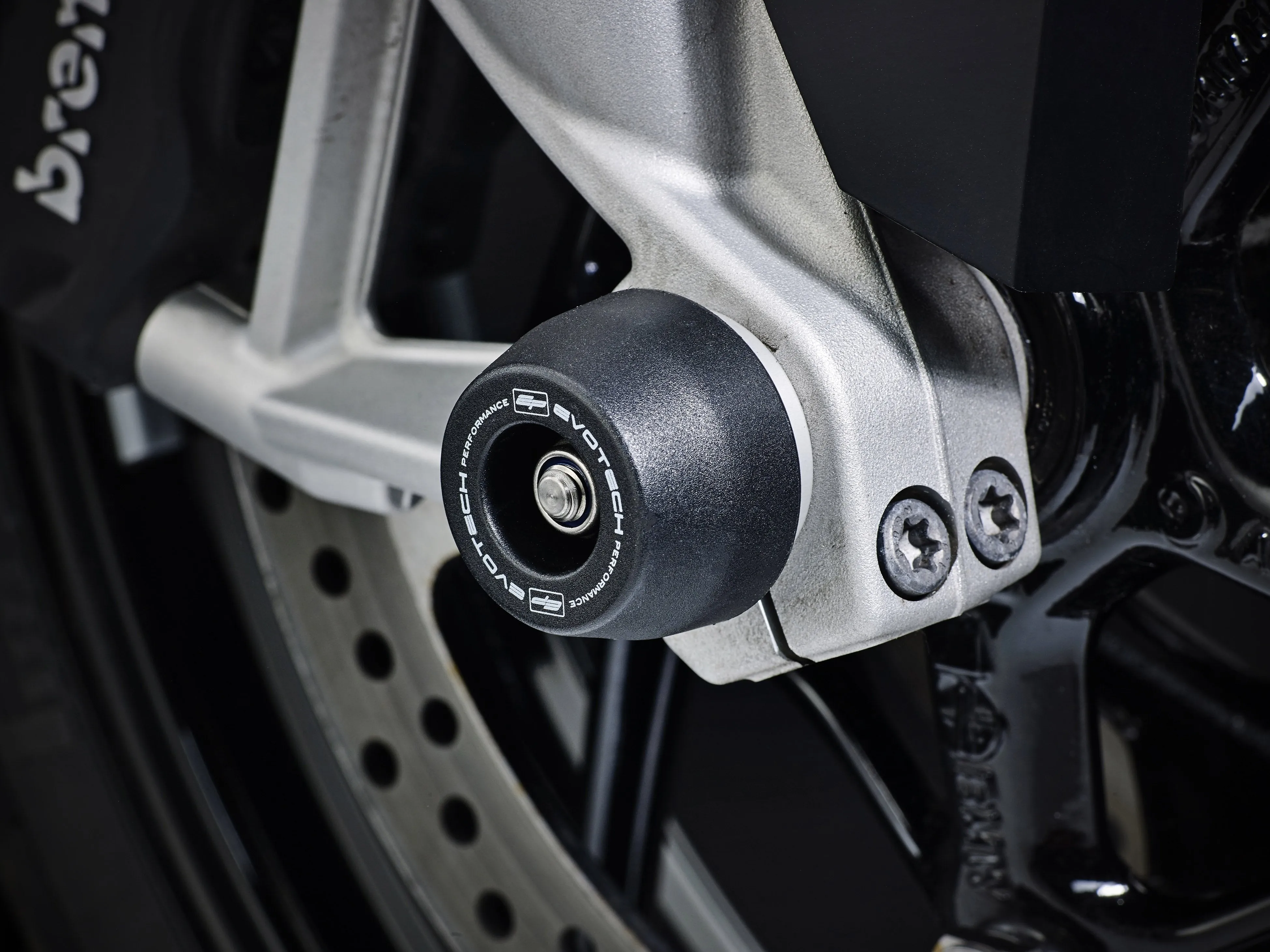 Evotech Front Spindle Bobbins - BMW R 1300 GS Adventure Option 719 Karakorum (2024 )