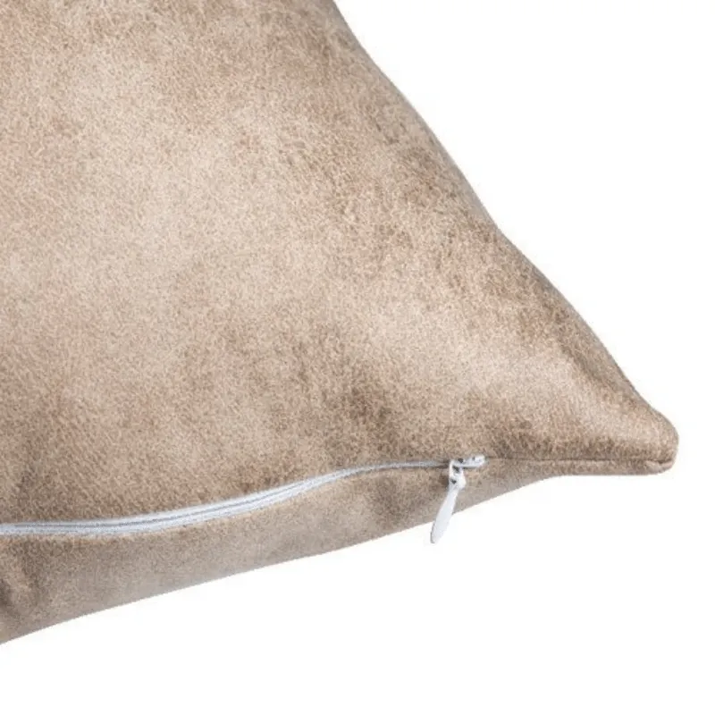 Faux Leather cushion, Personalised Gift