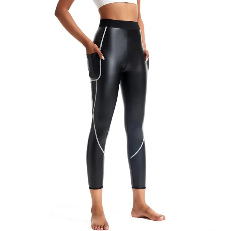 Faux Leather Pants