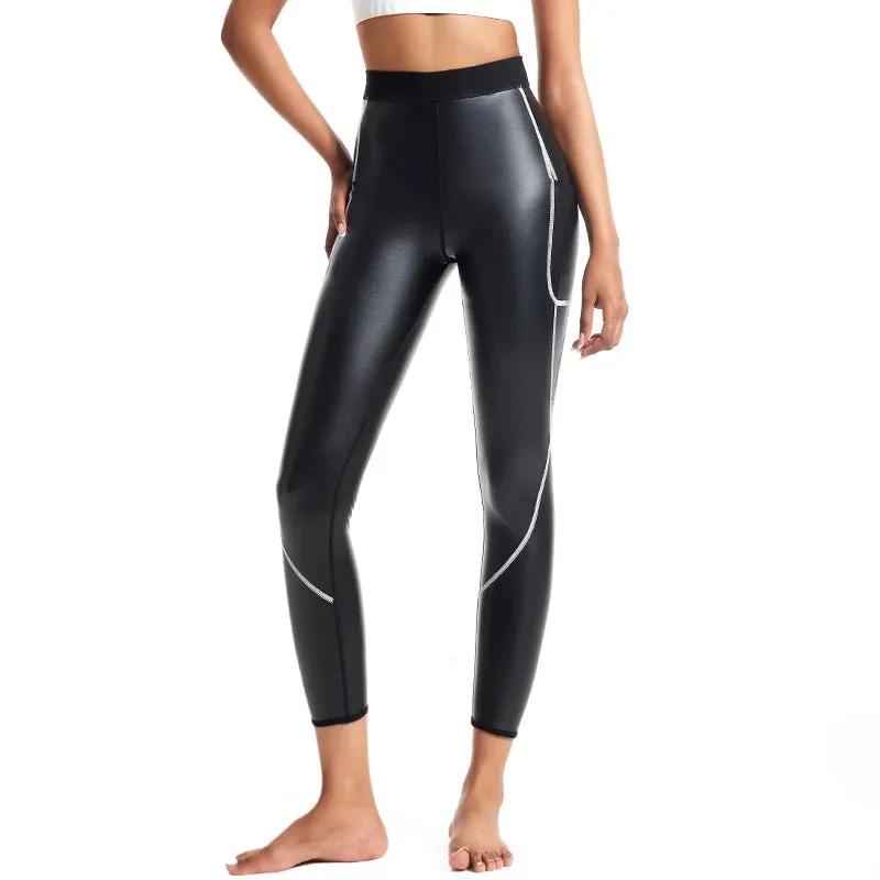 Faux Leather Pants