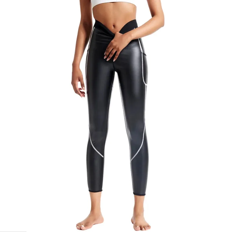 Faux Leather Pants