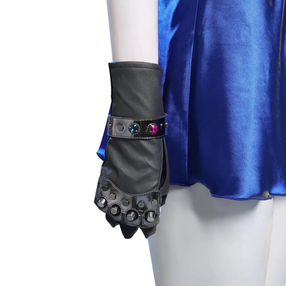 Final Fantasy 7 Ff7 Tifa Lockhart Blue Mature Cosplay Dress