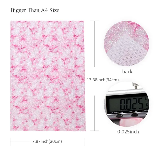 Fine Glitter Marble • Purple