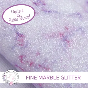Fine Glitter Marble • Purple