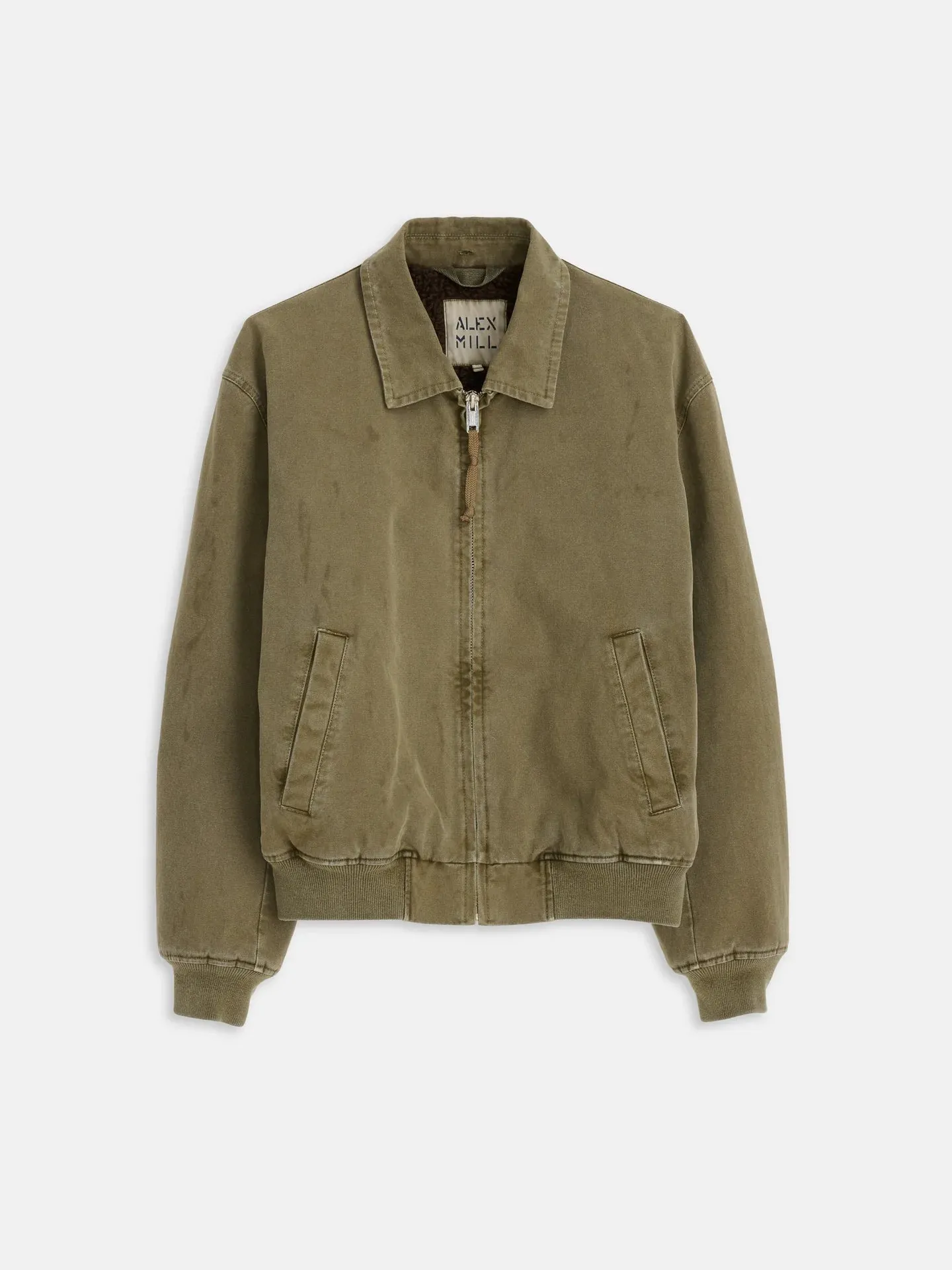 Flight Jacket In Canvas