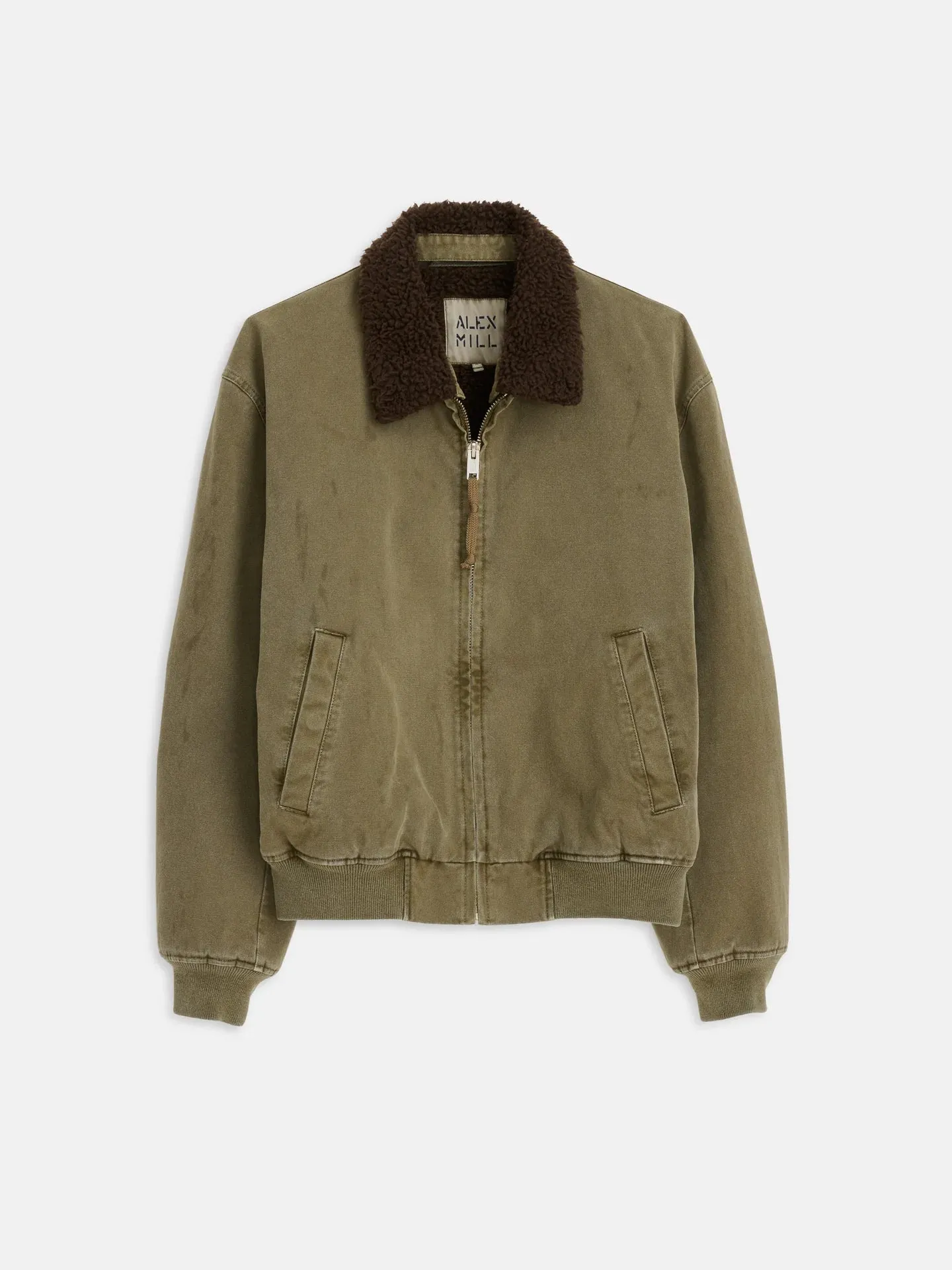 Flight Jacket In Canvas