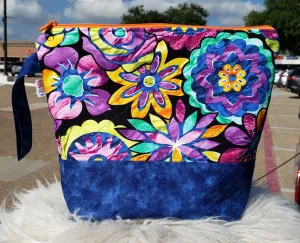 Flower Power - Project Bag - Medium