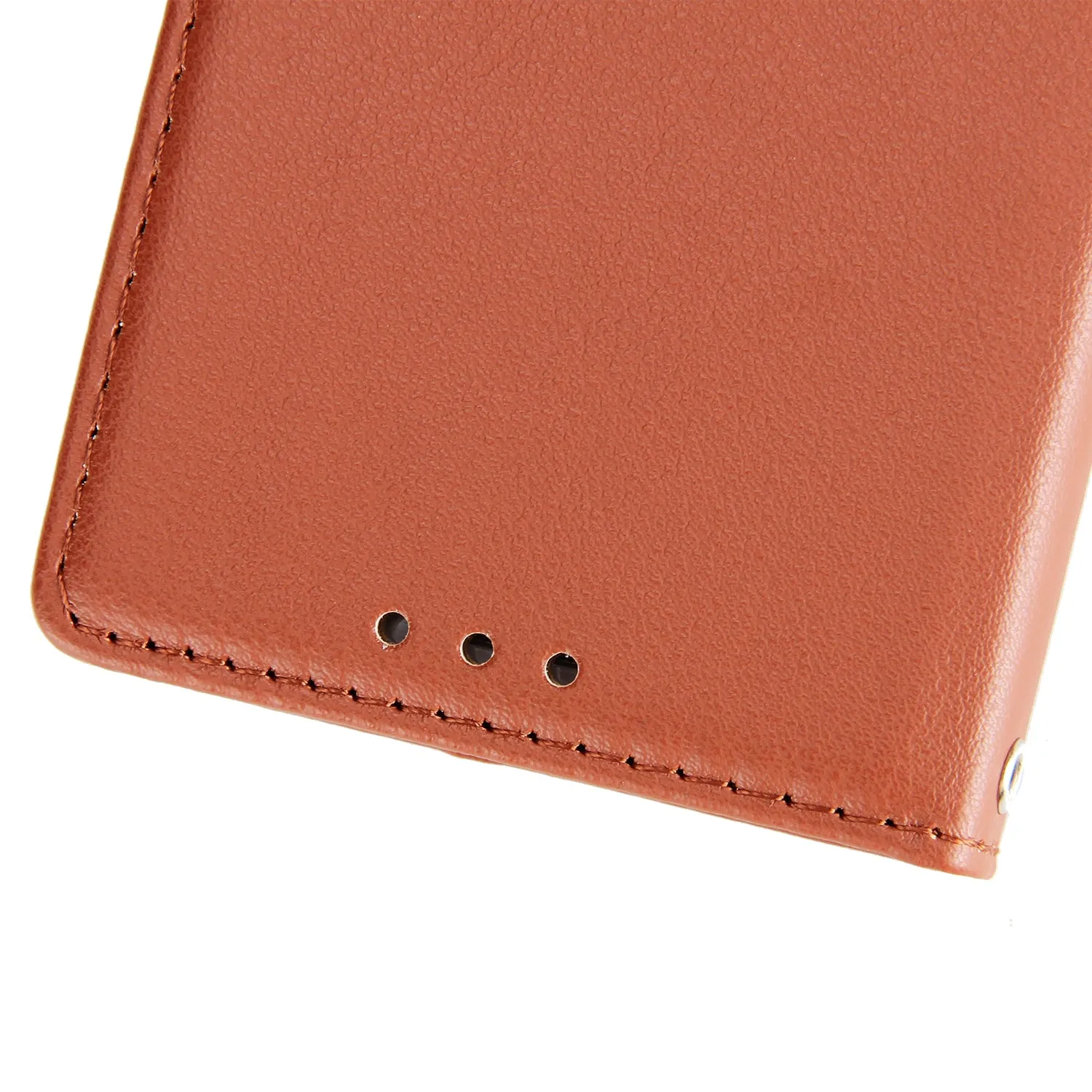For Huawei P9 plus PU Leather Smart Phone Case Protective Cover with Buckle & 3 Card Position  wine red