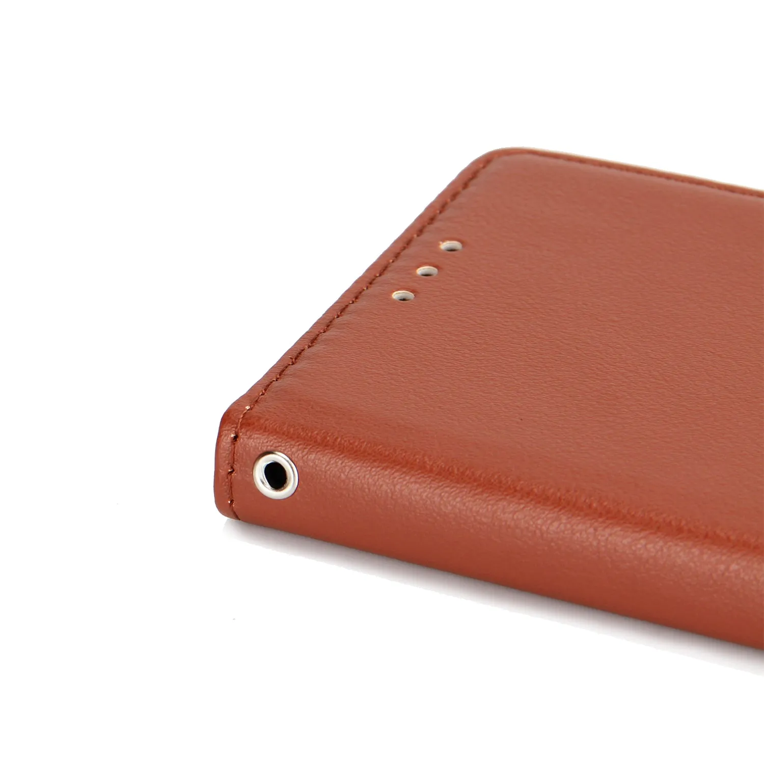 For Huawei P9 plus PU Leather Smart Phone Case Protective Cover with Buckle & 3 Card Position  wine red
