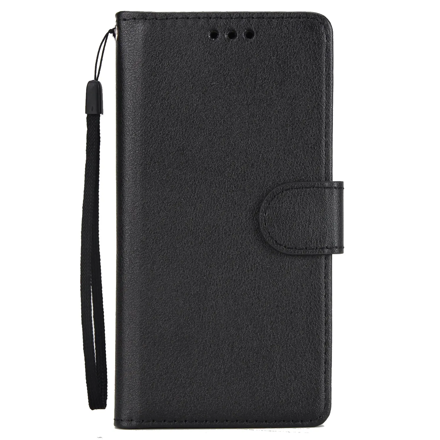 For Samsung A7 2017/A720 PU Leather Cell Phone Case Protective Cover Shell with Buckle brown