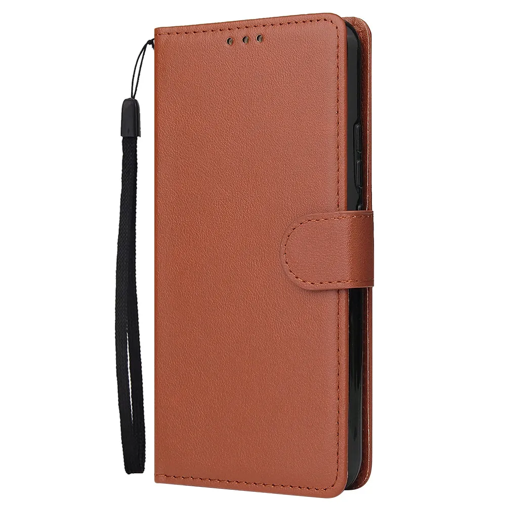 For VIVO Y17 Cellphone Cover PU Leather Shell All-round Protection Mobile Phone Case Precise Cutout Wallet Design Stand Function Rose gold