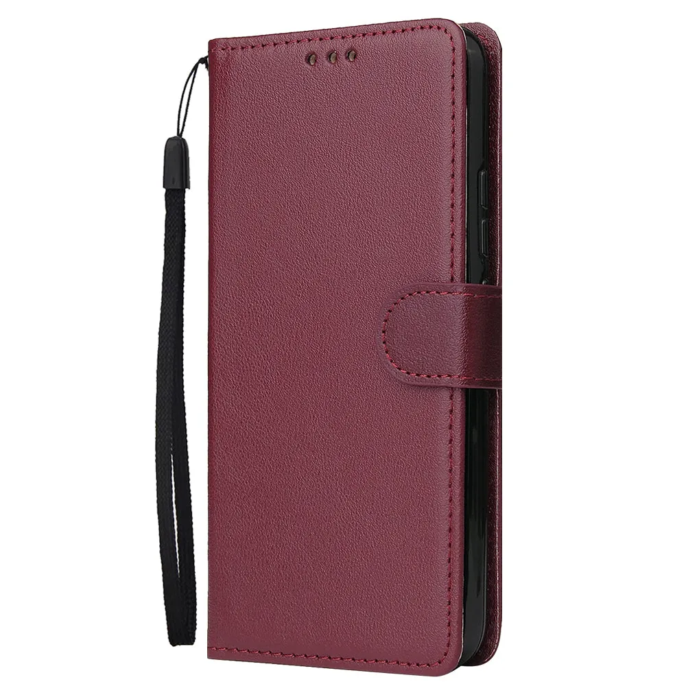 For VIVO Y17 Cellphone Cover PU Leather Shell All-round Protection Mobile Phone Case Precise Cutout Wallet Design Stand Function Rose gold