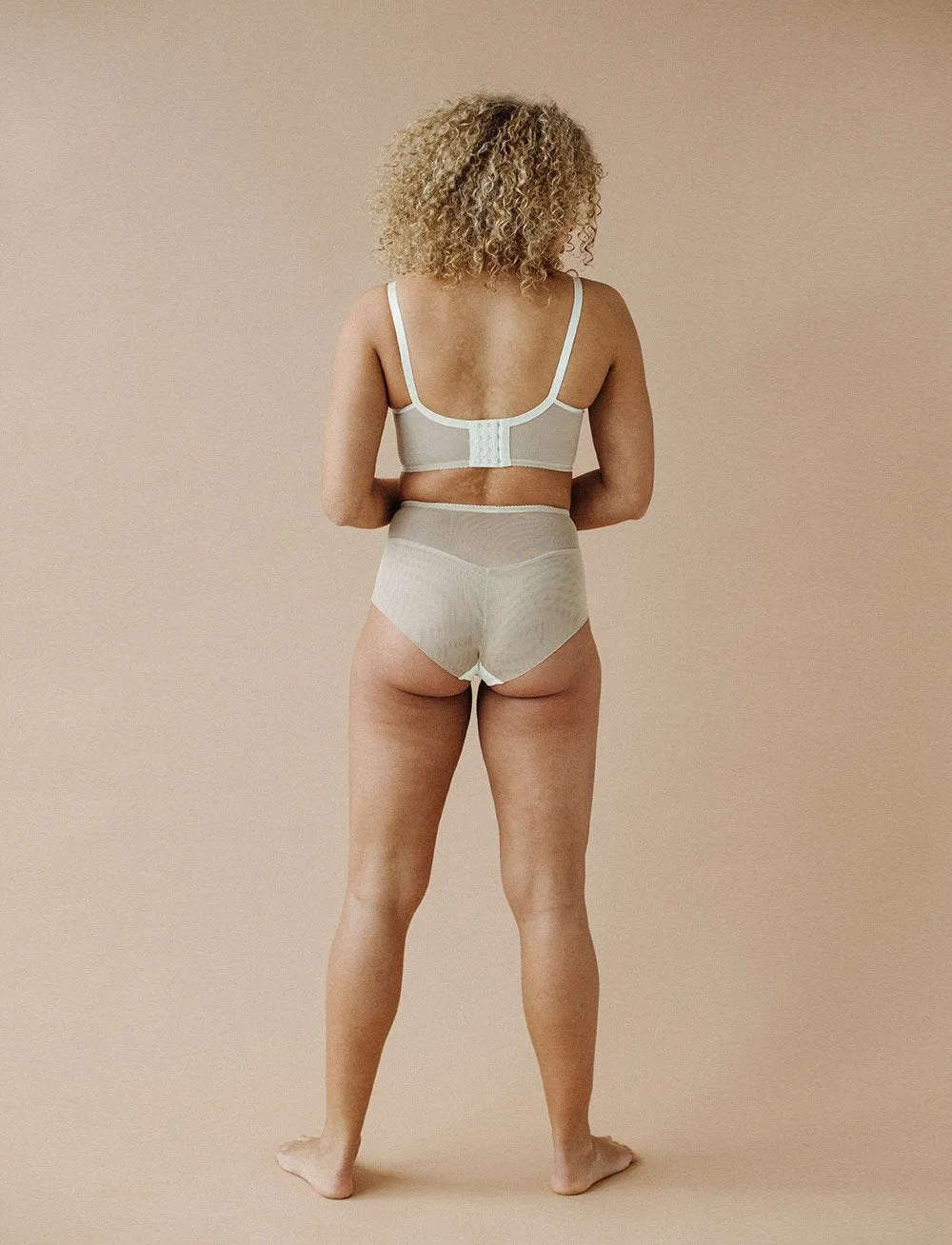 Fortnight: Luna Mesh High-Waisted Brief - S, Last One!