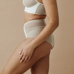 Fortnight: Luna Mesh High-Waisted Brief - S, Last One!