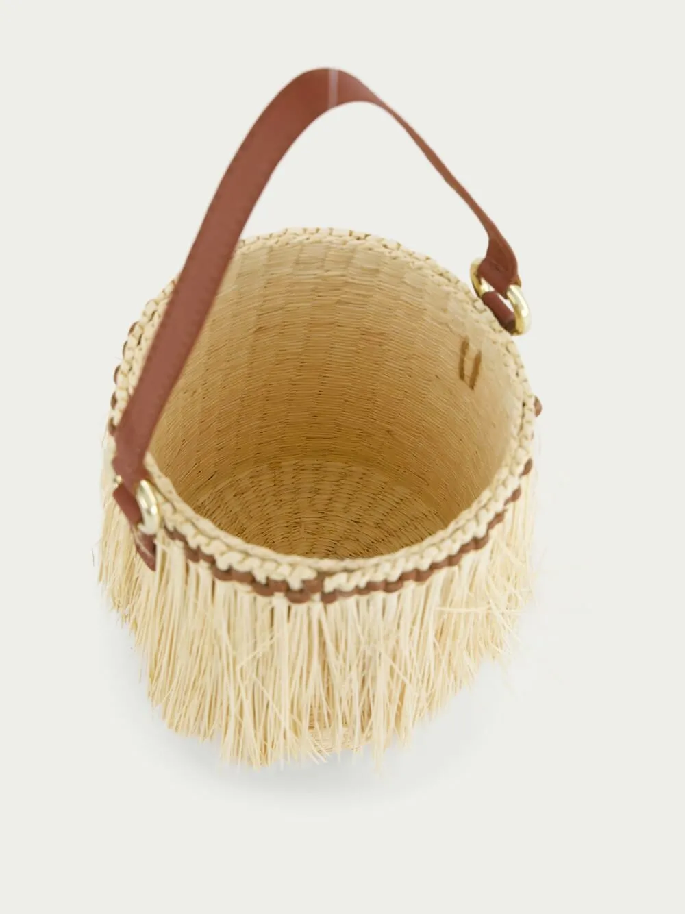 Frayed Mini Handbag