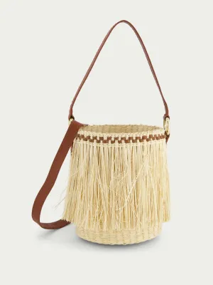 Frayed Mini Handbag