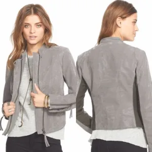 Free People Steel Mill Vegan Faux Leather Jacket🌟