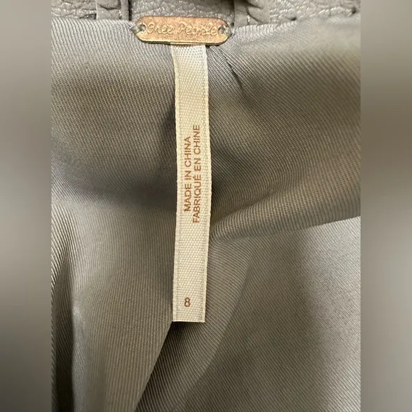 Free People Steel Mill Vegan Faux Leather Jacket🌟