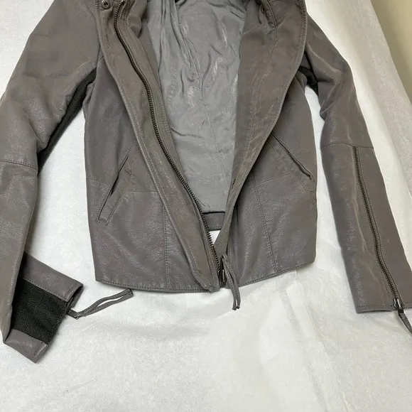Free People Steel Mill Vegan Faux Leather Jacket🌟