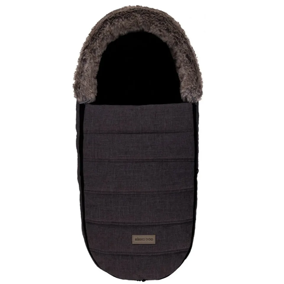 Fur Stroller Footmuff 90x40 cm Melange