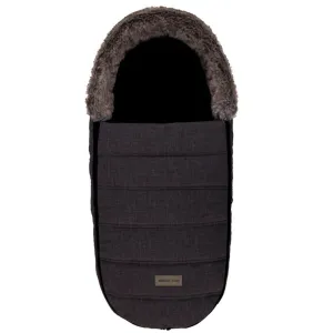 Fur Stroller Footmuff 90x40 cm Melange