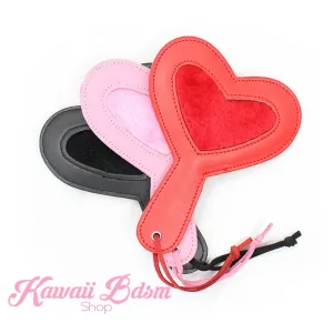 Fuzzy Heart Paddle
