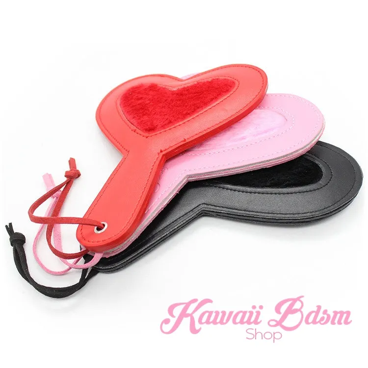 Fuzzy Heart Paddle