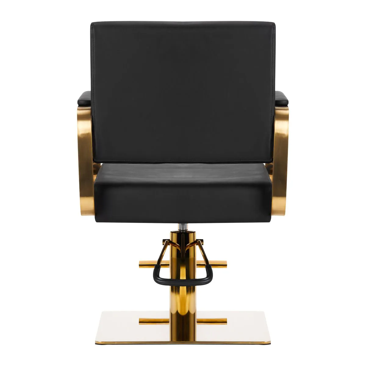 Gabbiano Hairdressing Chair Avila Black Gold
