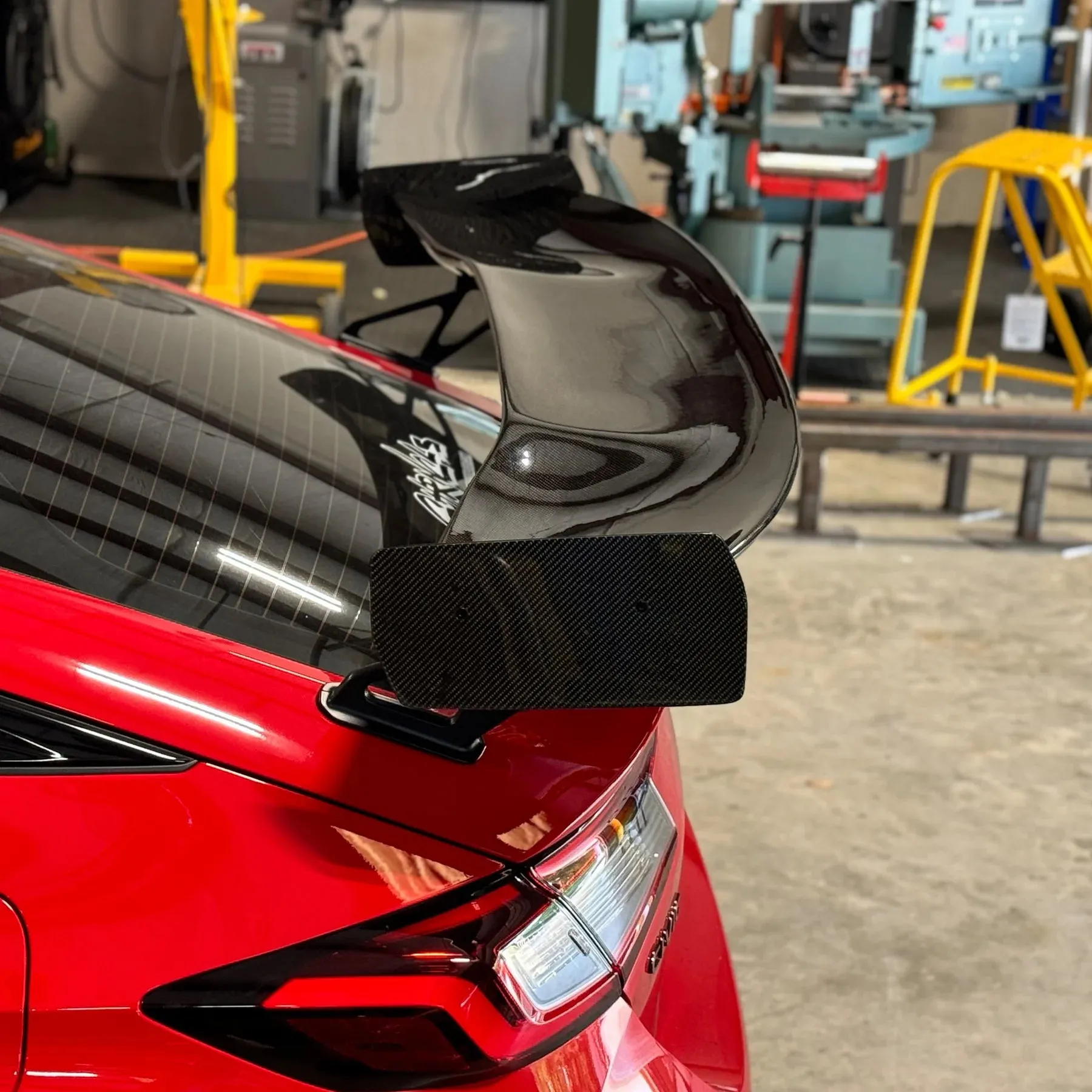 Garage Unique Carbon Fiber Rear Wing for 2023  Honda Civic Type R [FL5]