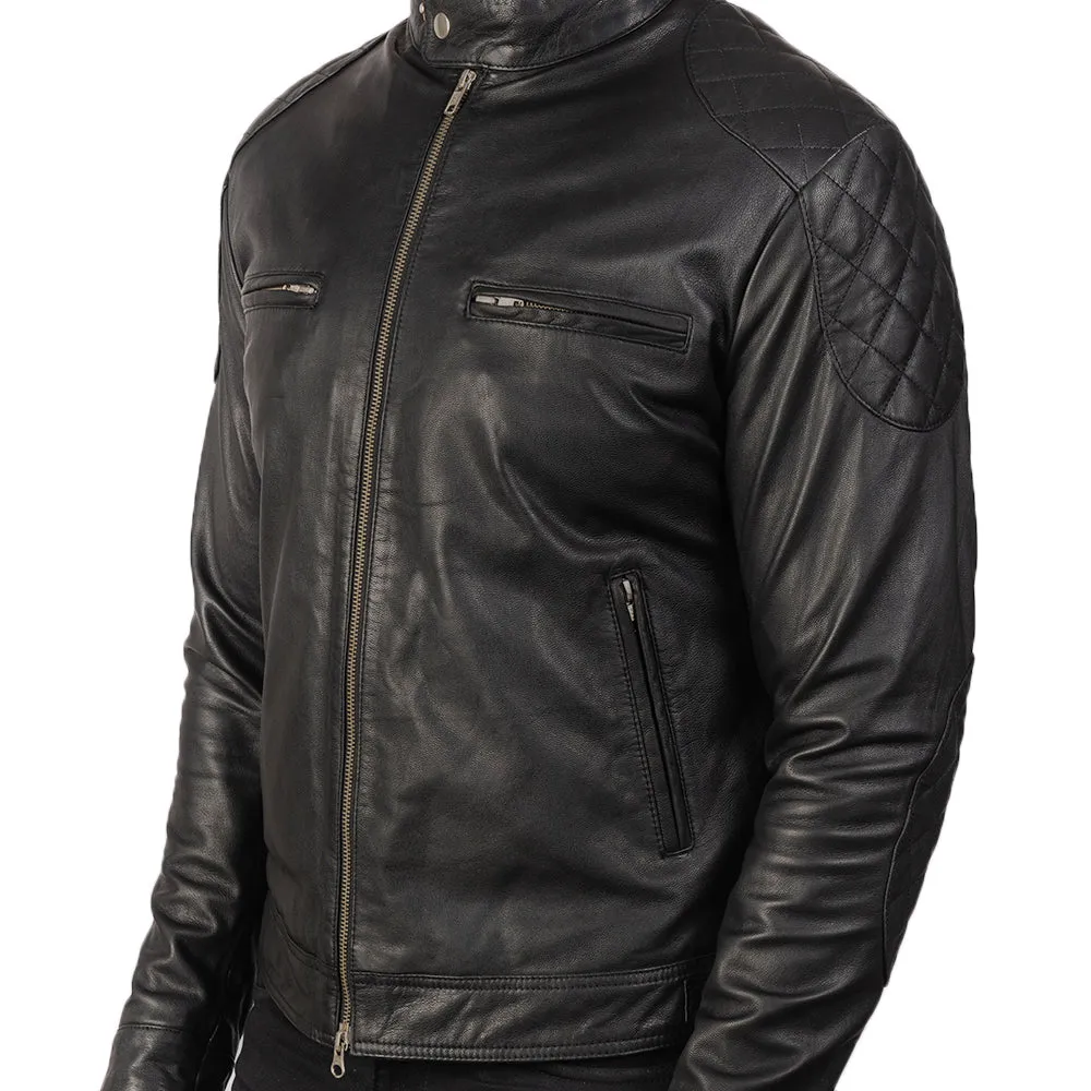 Gatsby Leather Biker's Jacket