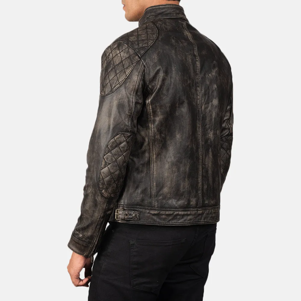 Gatsby Leather Biker's Jacket