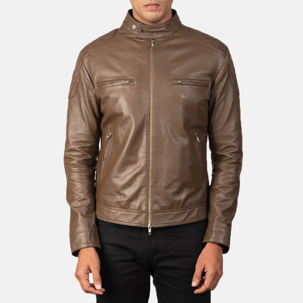 Gatsby Leather Biker's Jacket